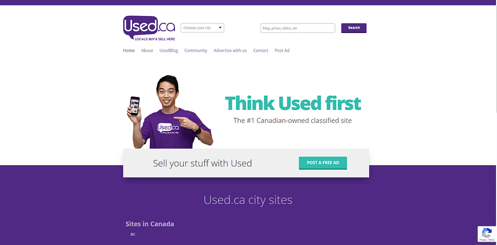 Free Canada Classified Sites