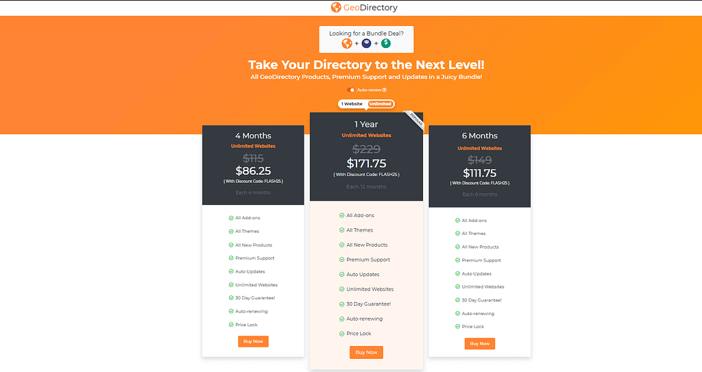 GeoDirectory Vs aDirectory