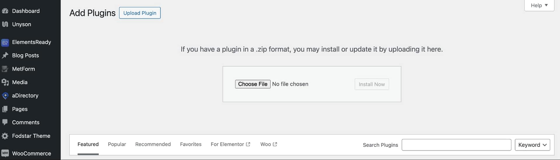 Upload Plugin